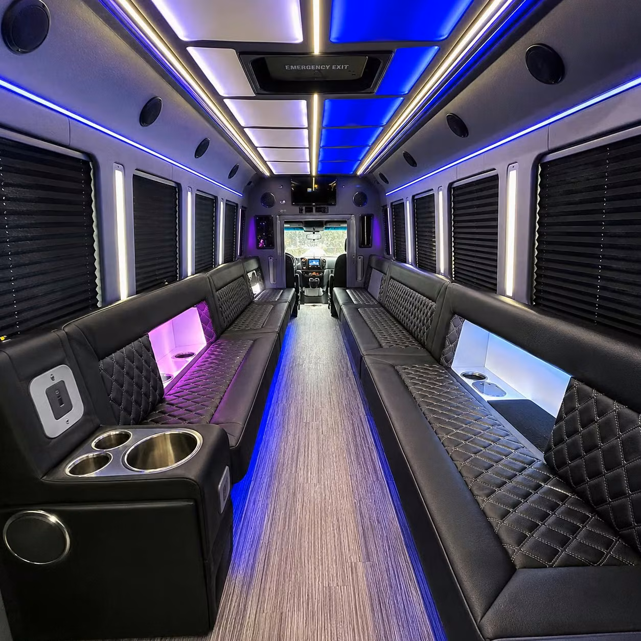 party bus interior
